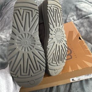 Grey UGG Classic Short II boots #UGG #ShortII